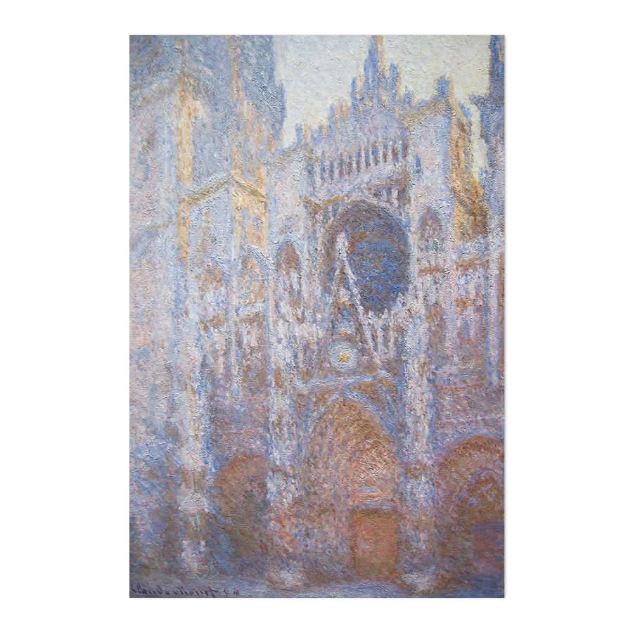 Rouen Cathedral, West Facade by Claude Monet