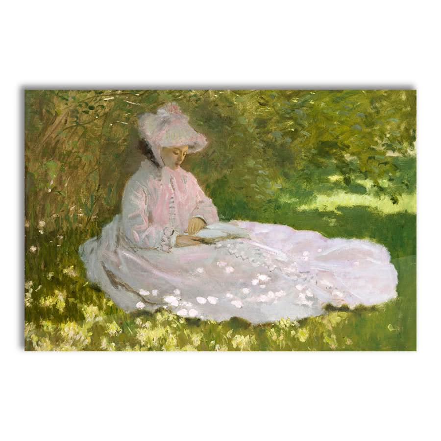 Springtime by Claude Monet