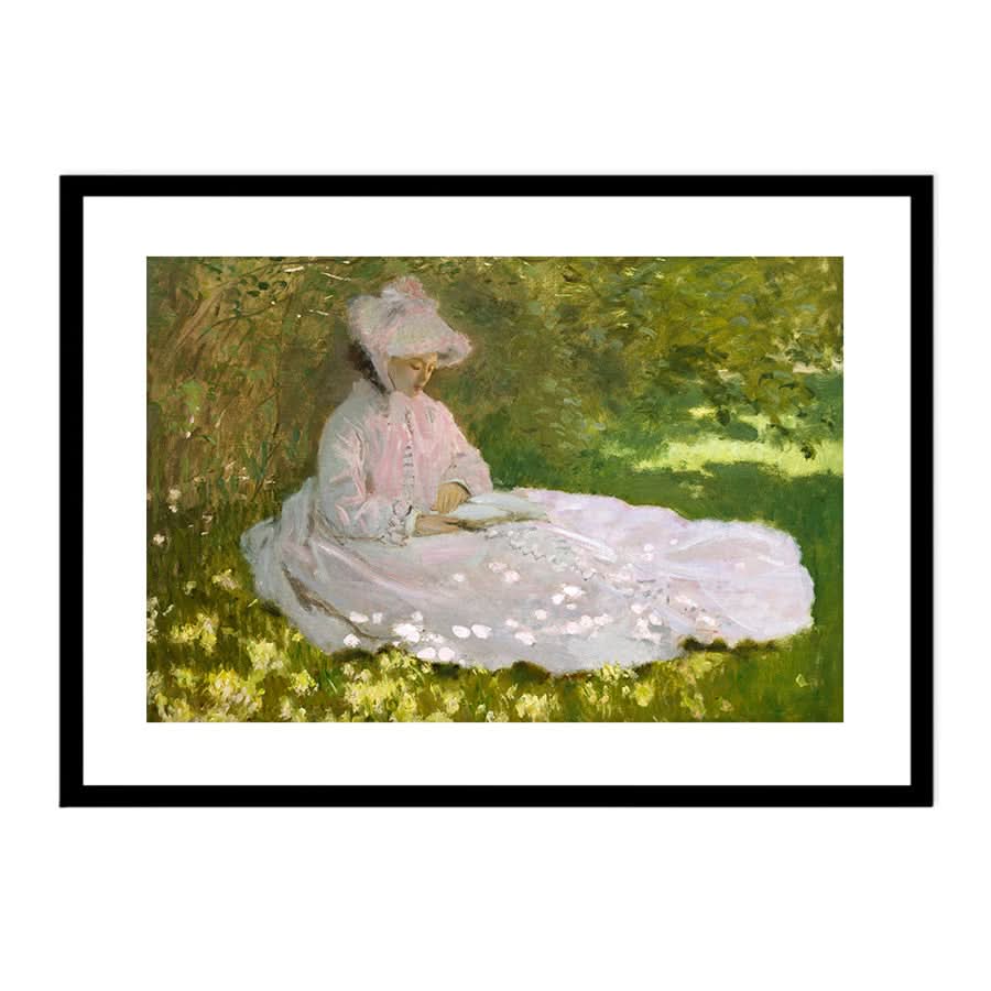 Springtime by Claude Monet