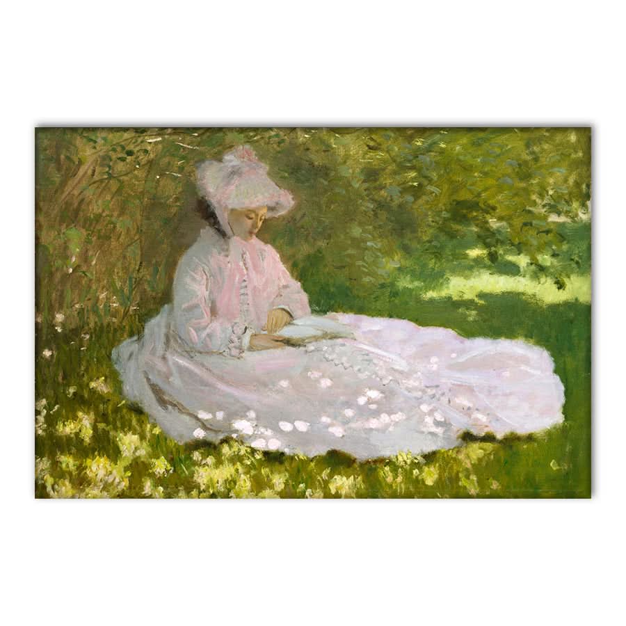 Springtime by Claude Monet