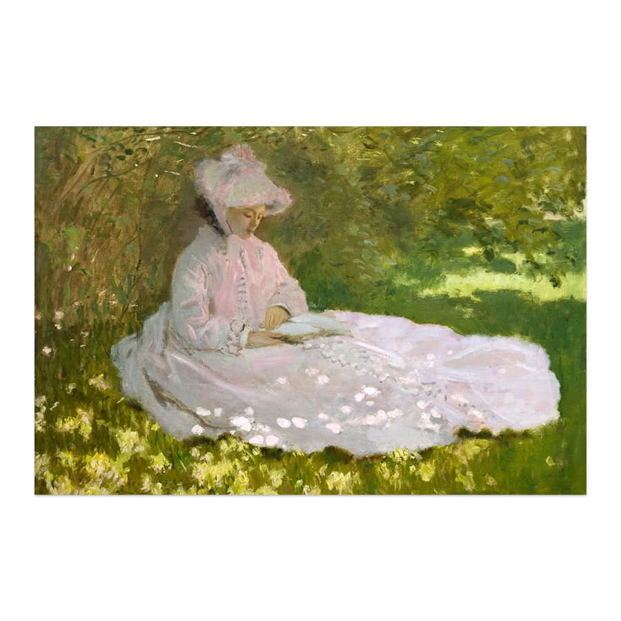 Springtime by Claude Monet