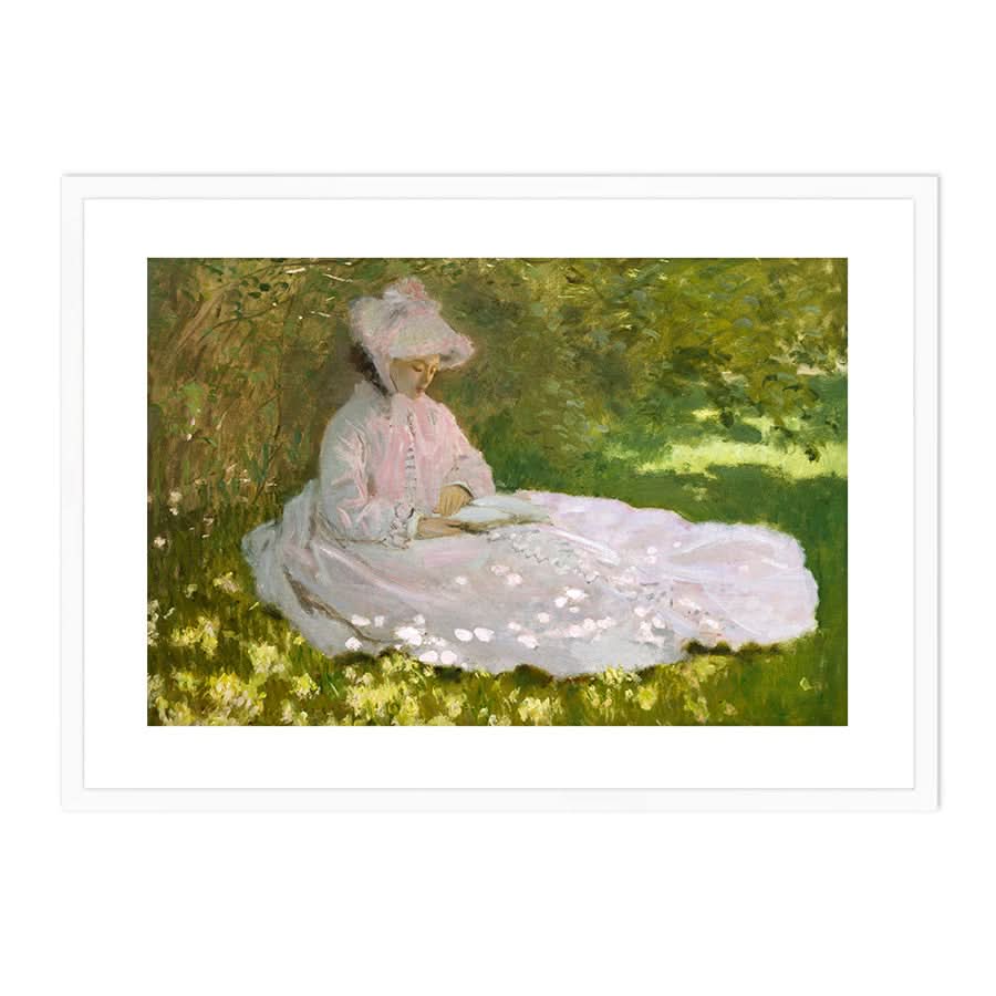 Springtime by Claude Monet