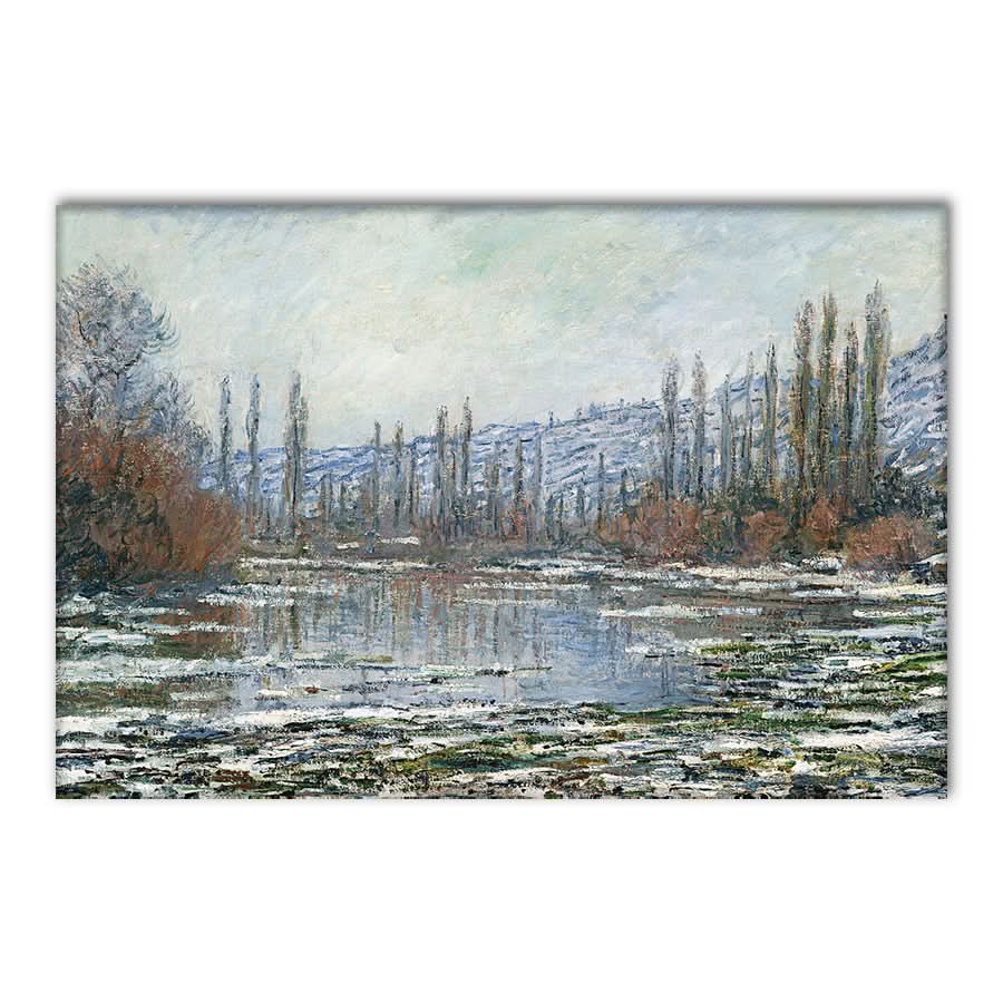 The Thaw at Vetheuil by Claude Monet