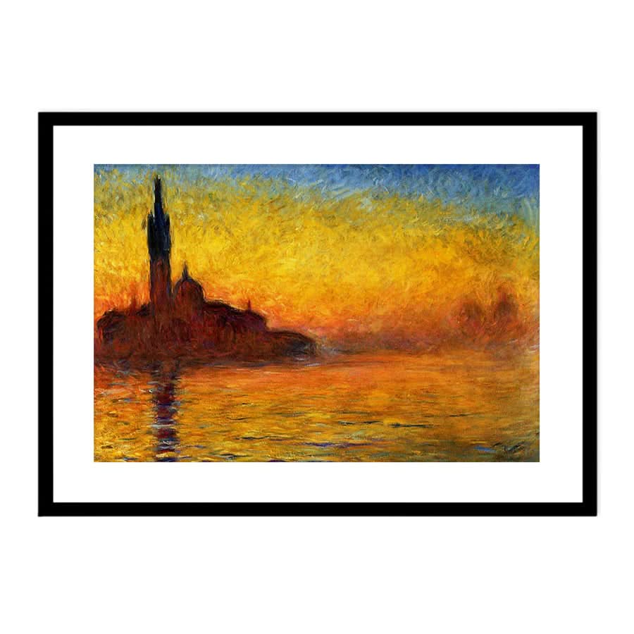 Twilight, Venice by Claude Monet