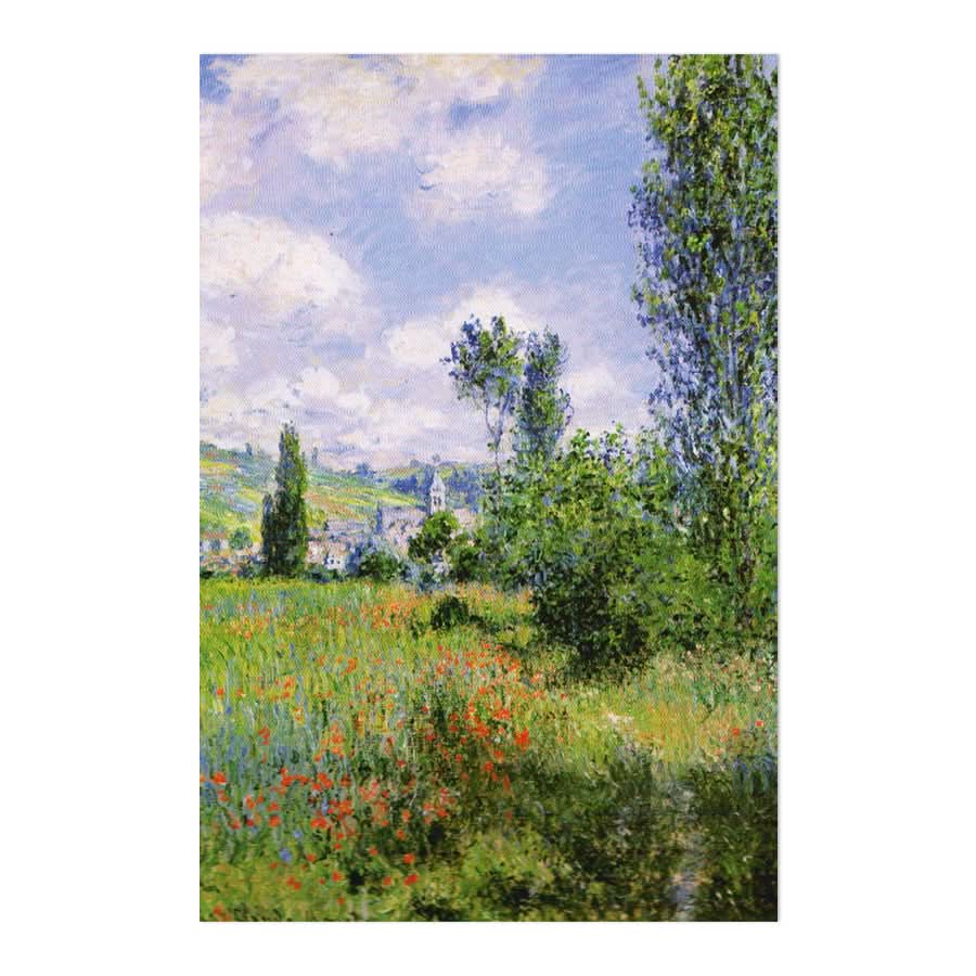 View of Vétheuil by Claude Monet