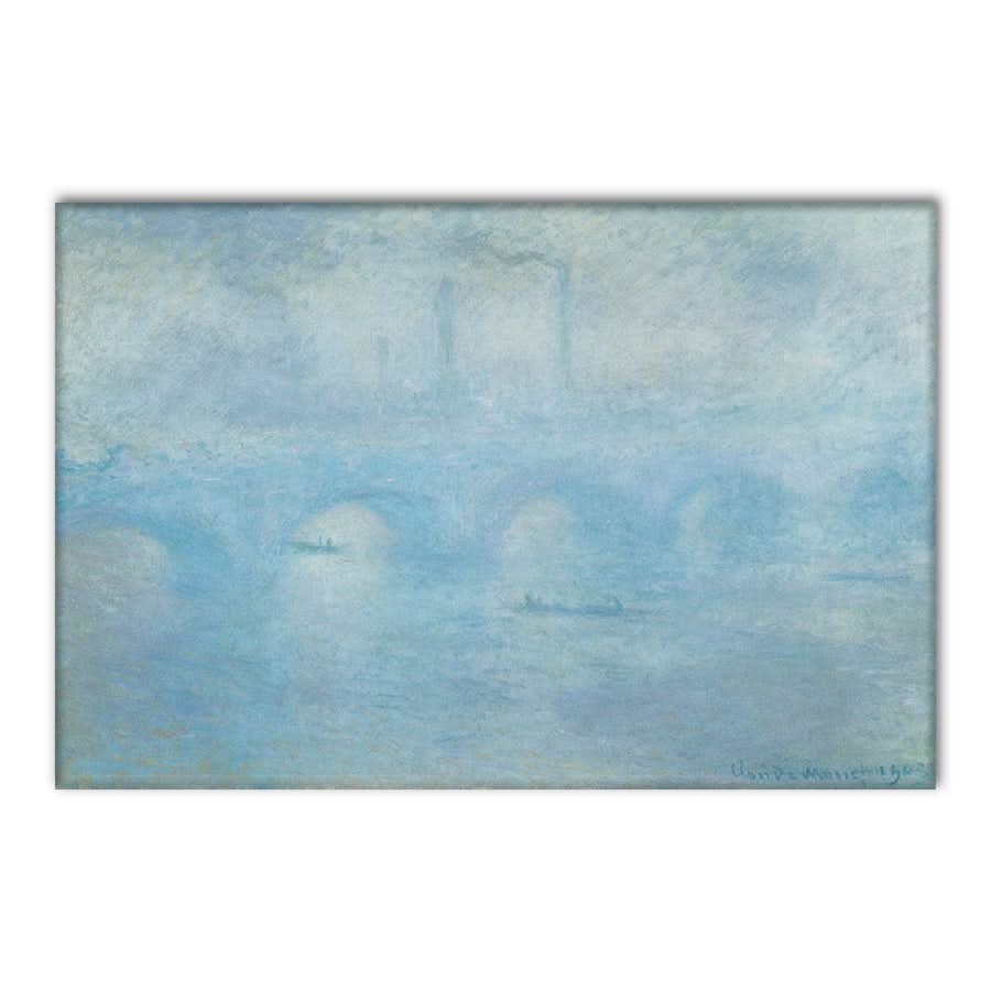 Waterloo Bridge, Fog Effect by Claude Monet