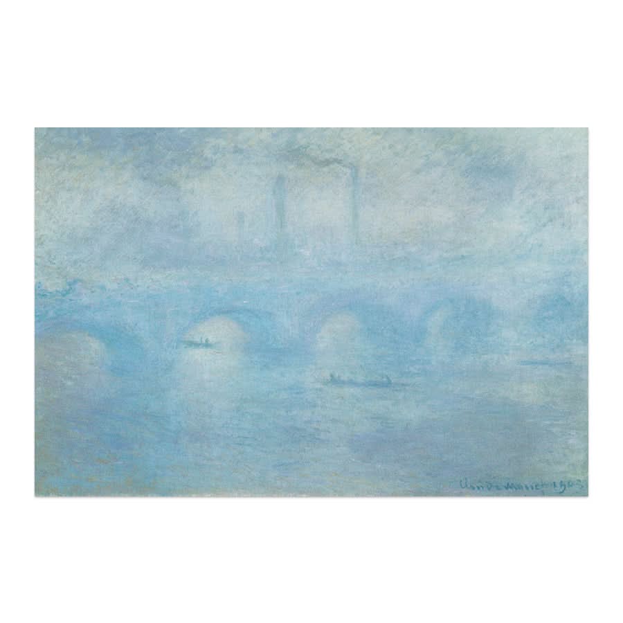 Waterloo Bridge, Fog Effect by Claude Monet