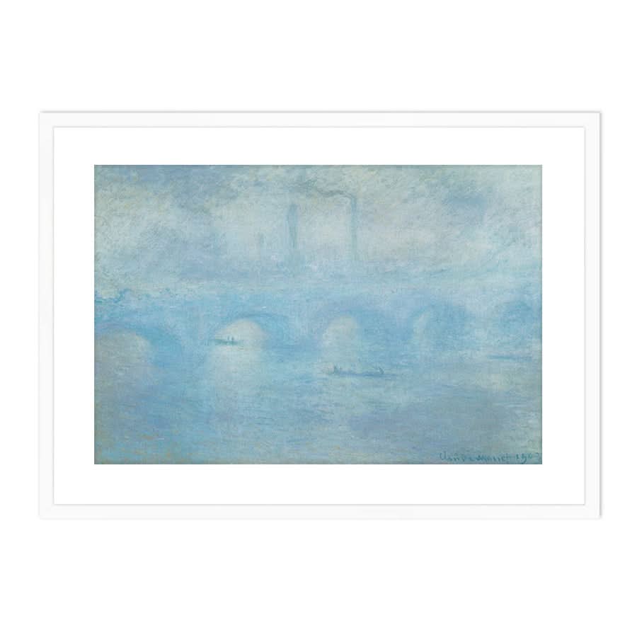 Waterloo Bridge, Fog Effect by Claude Monet