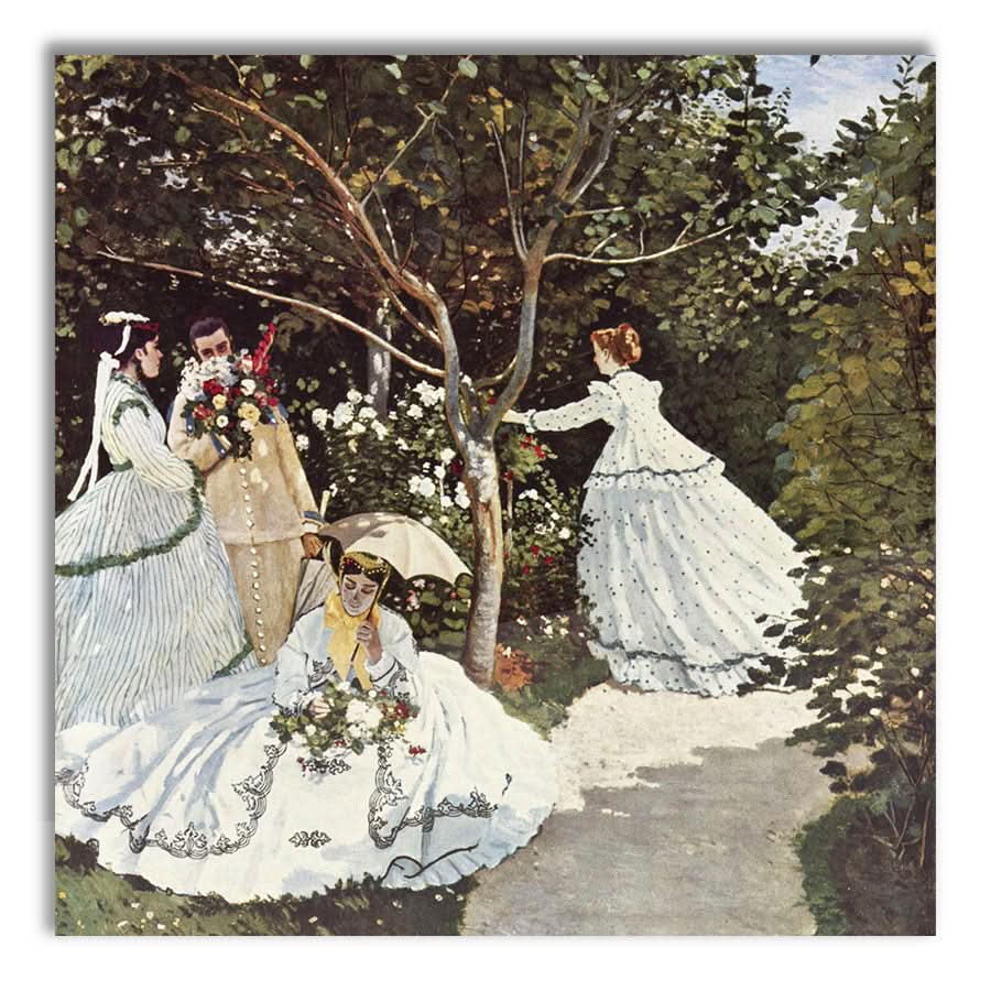 Women in the Garden by Claude Monet
