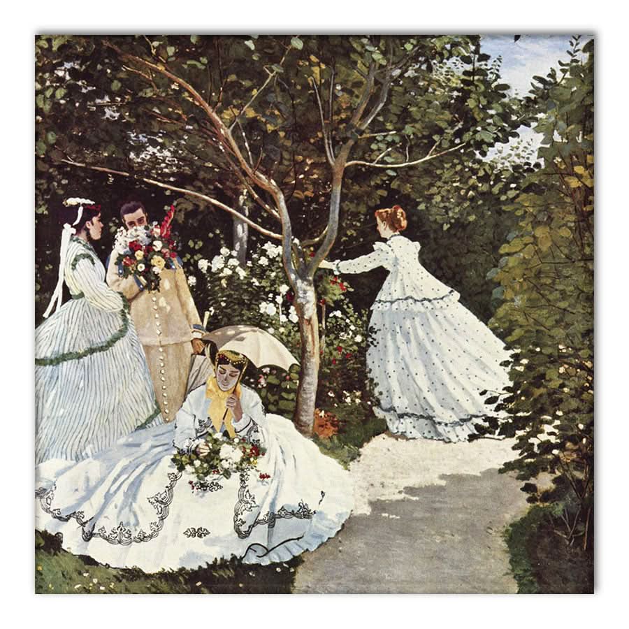 Women in the Garden by Claude Monet