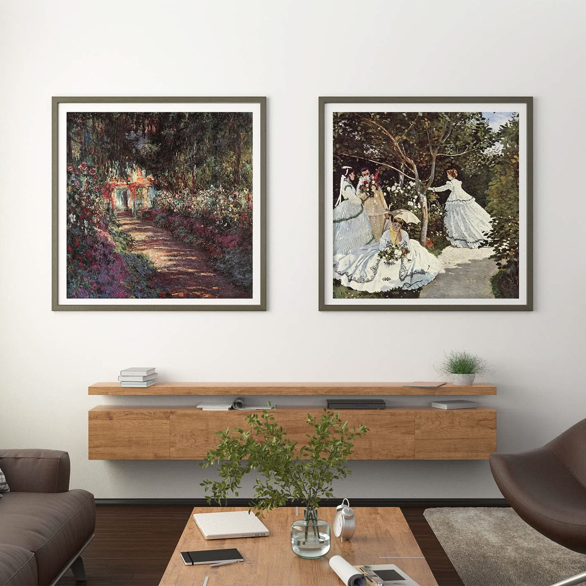 Women in the Garden by Claude Monet