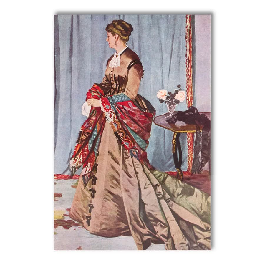 Portrait of Madame Louis Joachim Gaudibert by Claude Monet