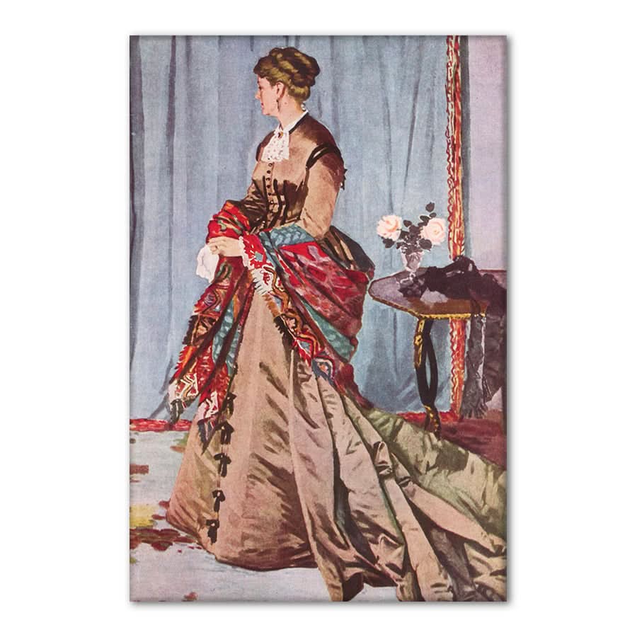 Portrait of Madame Louis Joachim Gaudibert by Claude Monet