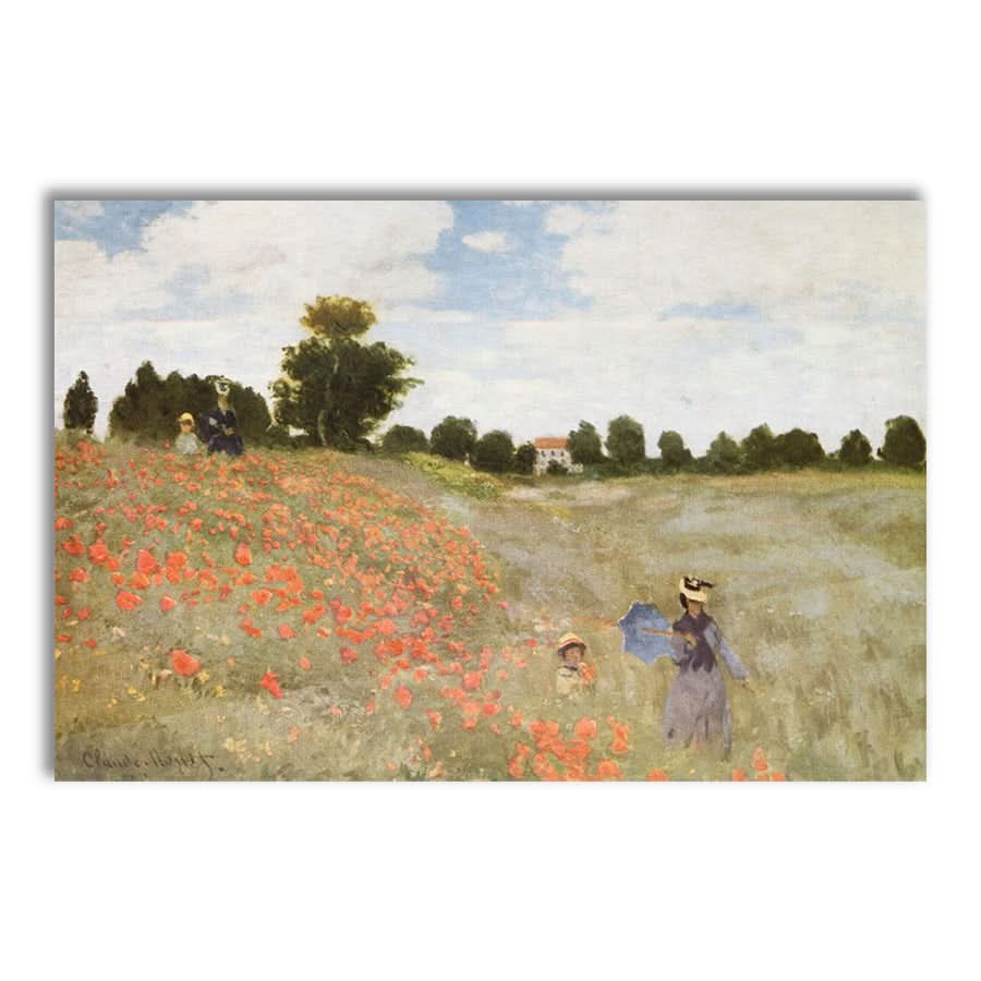 Field of Poppies by Claude Monet