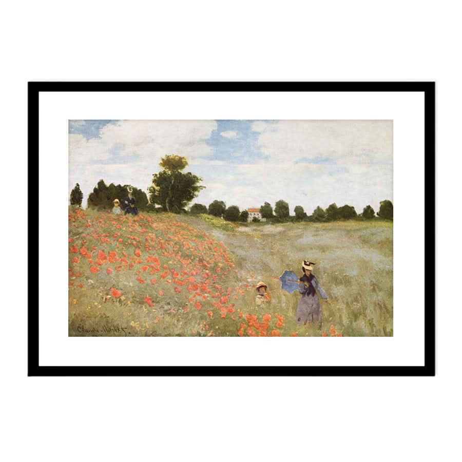 Field of Poppies by Claude Monet