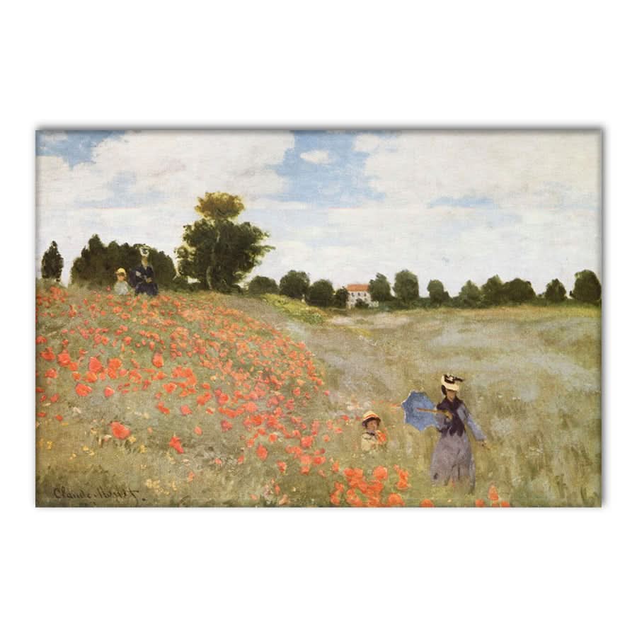 Field of Poppies by Claude Monet