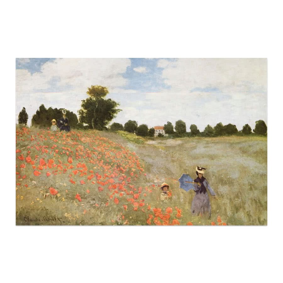 Field of Poppies by Claude Monet
