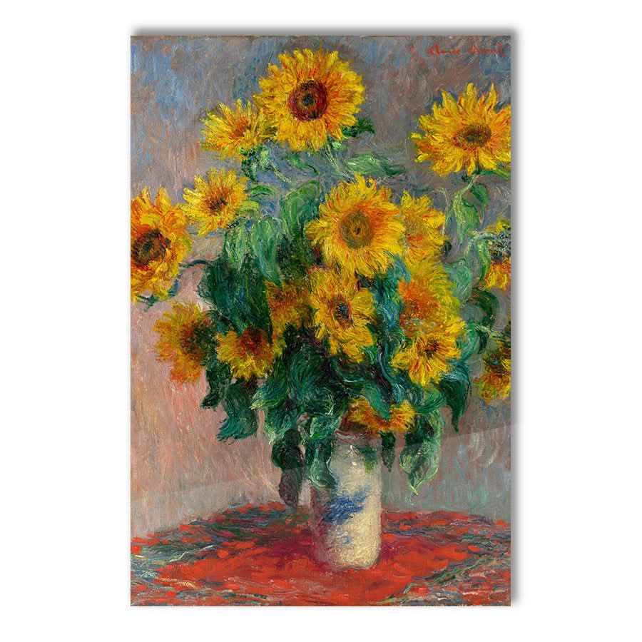 Bouquet of Sunflowers by Claude Monet
