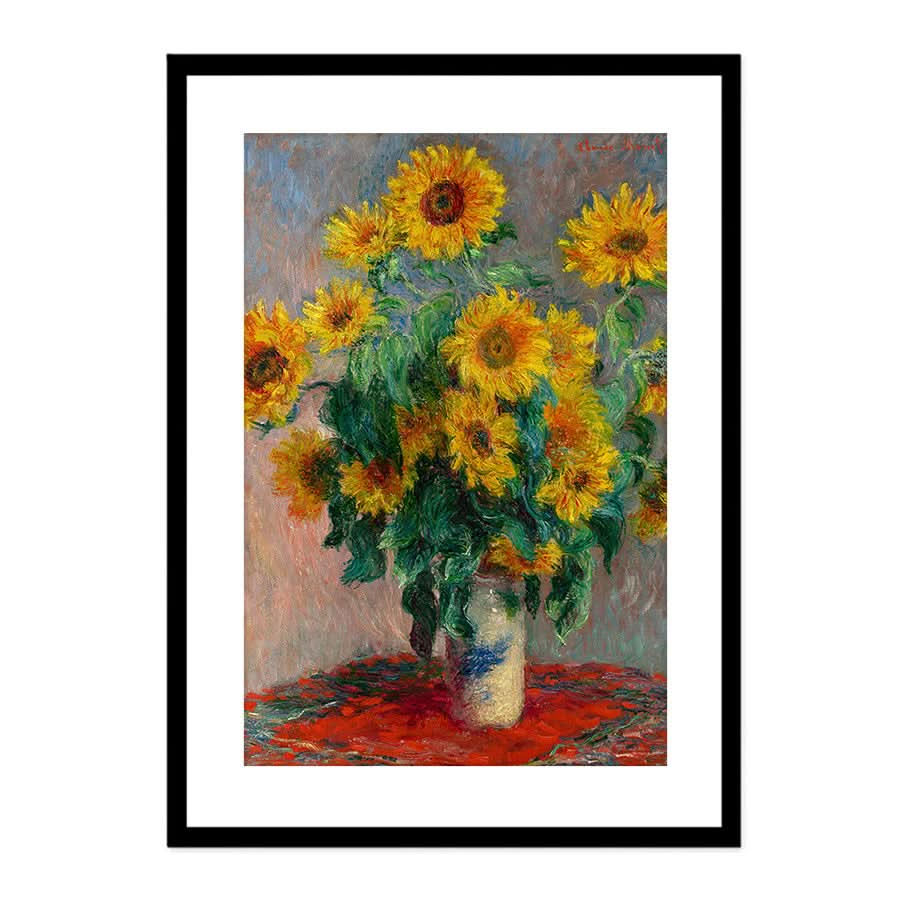 Bouquet of Sunflowers by Claude Monet