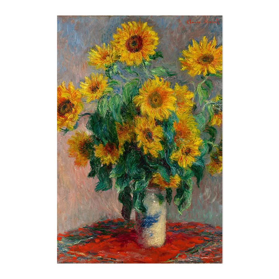 Bouquet of Sunflowers by Claude Monet