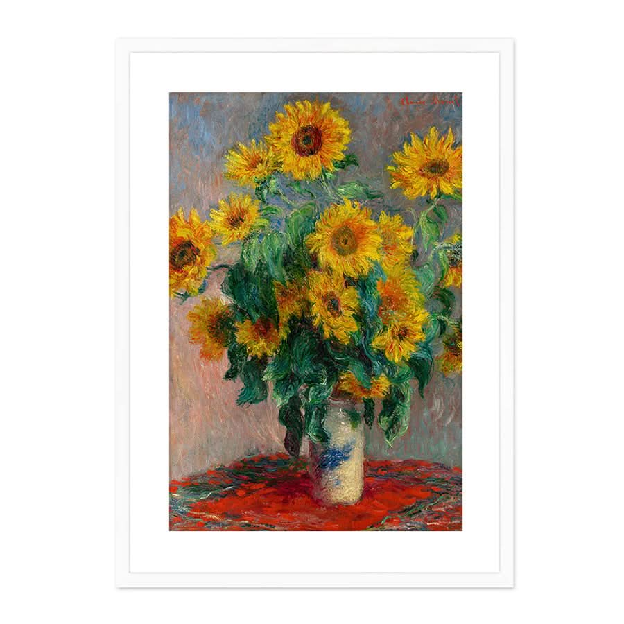 Bouquet of Sunflowers by Claude Monet