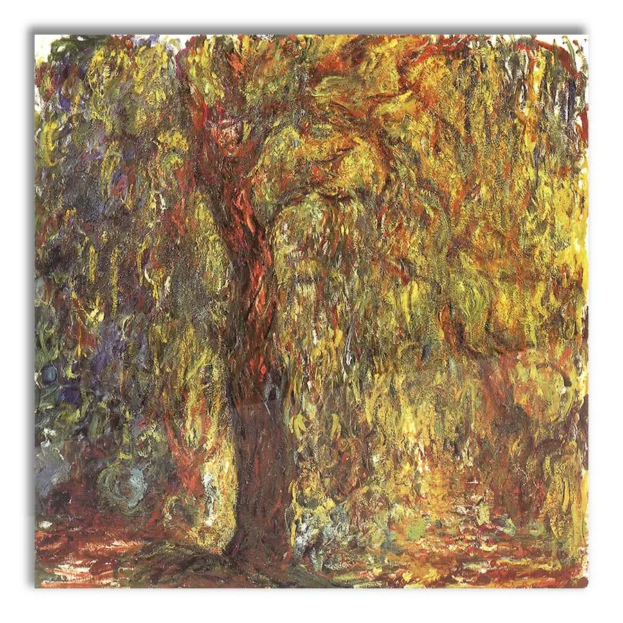 Weeping Willow by Claude Monet