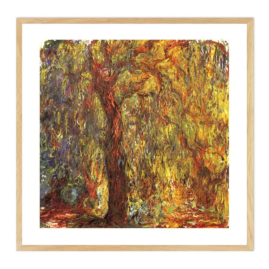 Weeping Willow by Claude Monet