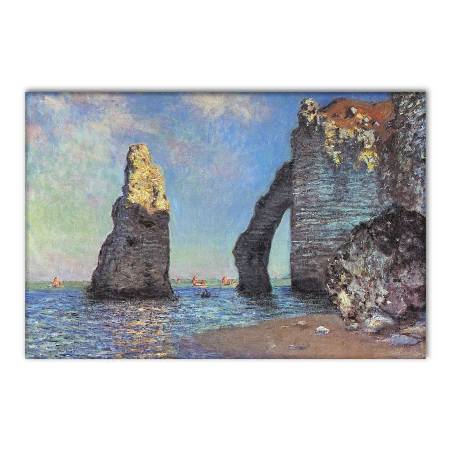 The Cliffs at Etretat by Claude Monet