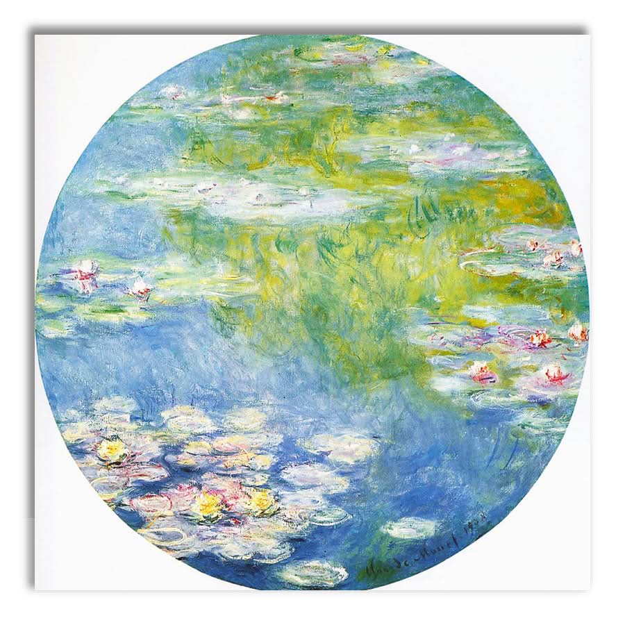 Waterlilies 1908 by Claude Monet