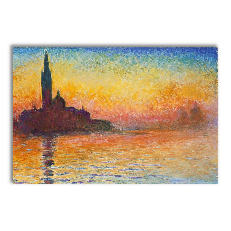 San Giorgio Maggiore at Dusk by Claude Monet