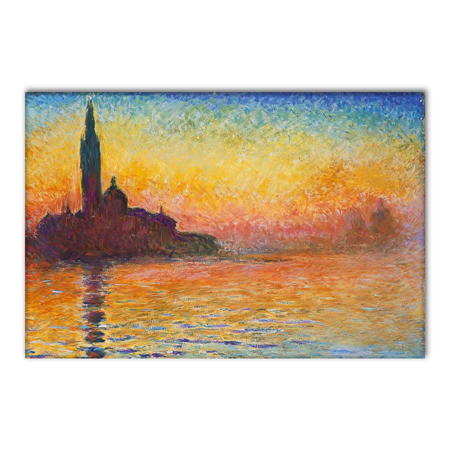San Giorgio Maggiore at Dusk by Claude Monet