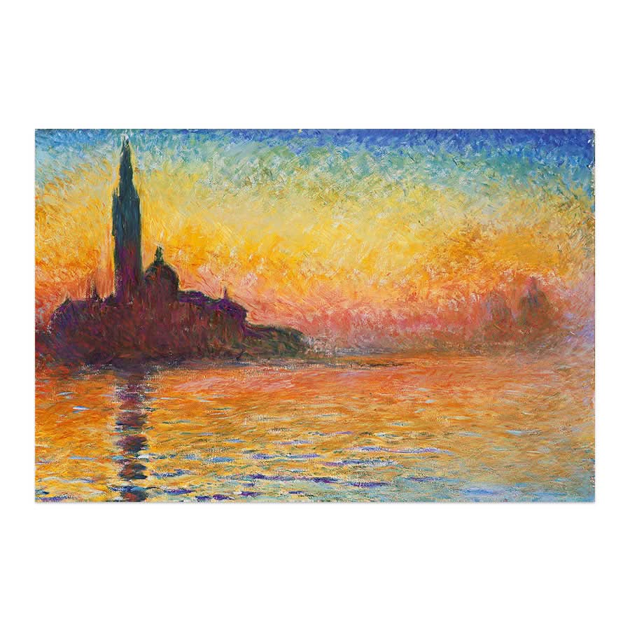 San Giorgio Maggiore at Dusk by Claude Monet