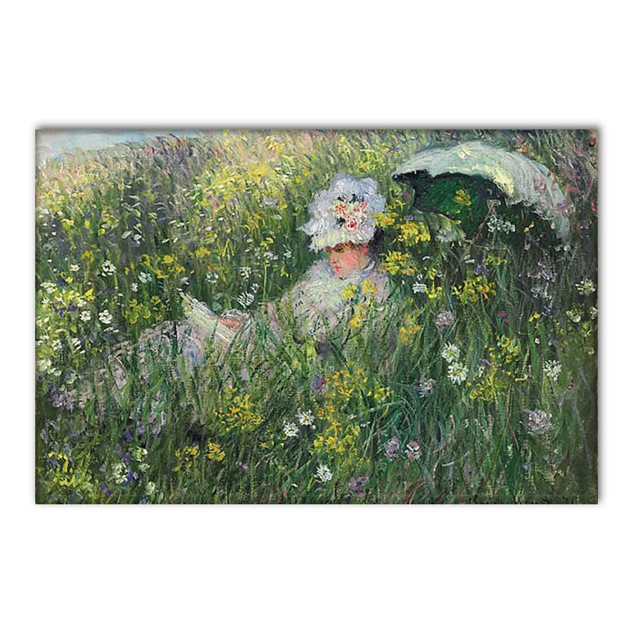 In the Meadow by Claude Monet
