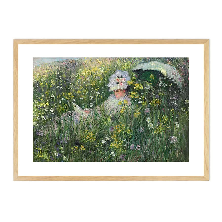 In the Meadow by Claude Monet