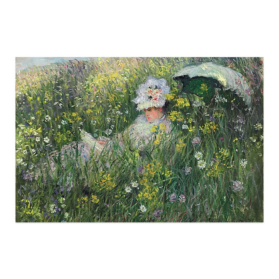 In the Meadow by Claude Monet