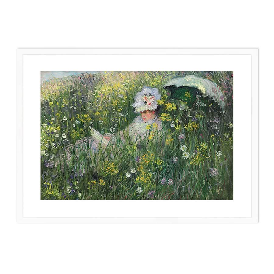 In the Meadow by Claude Monet