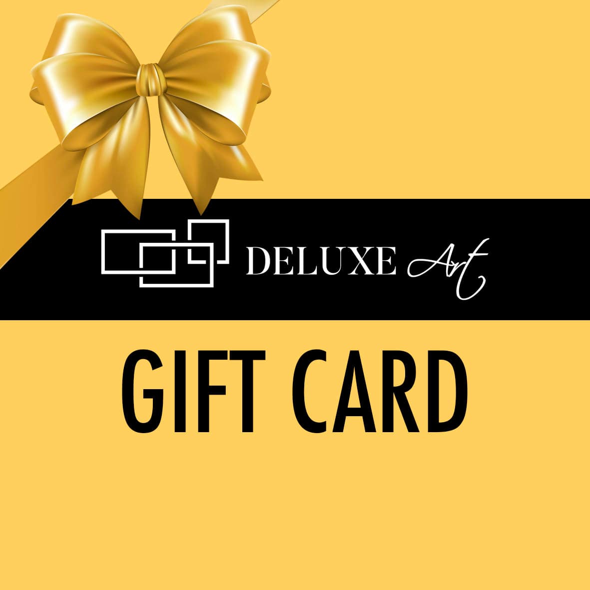 Deluxe Art Gift Card