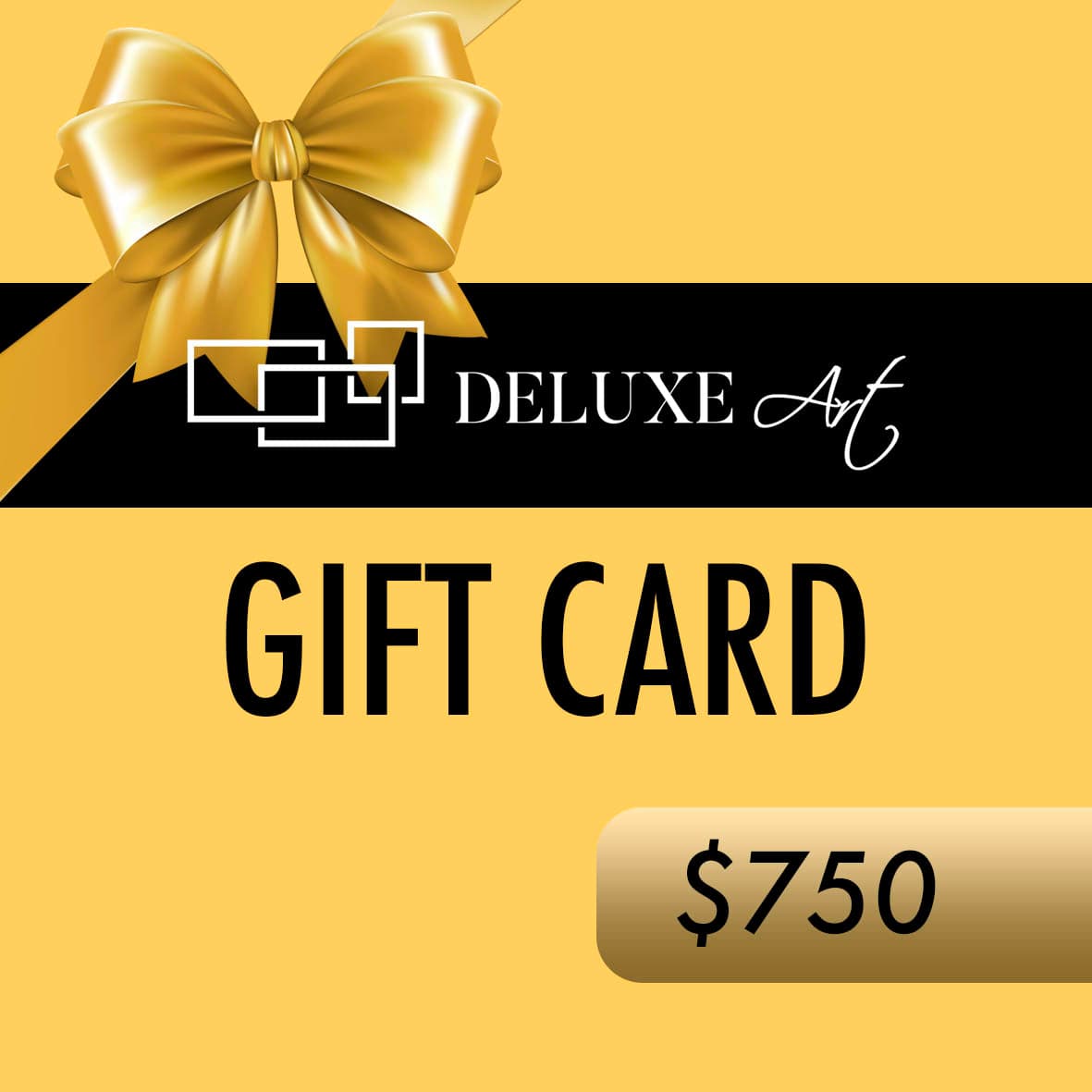 Deluxe Art Gift Card