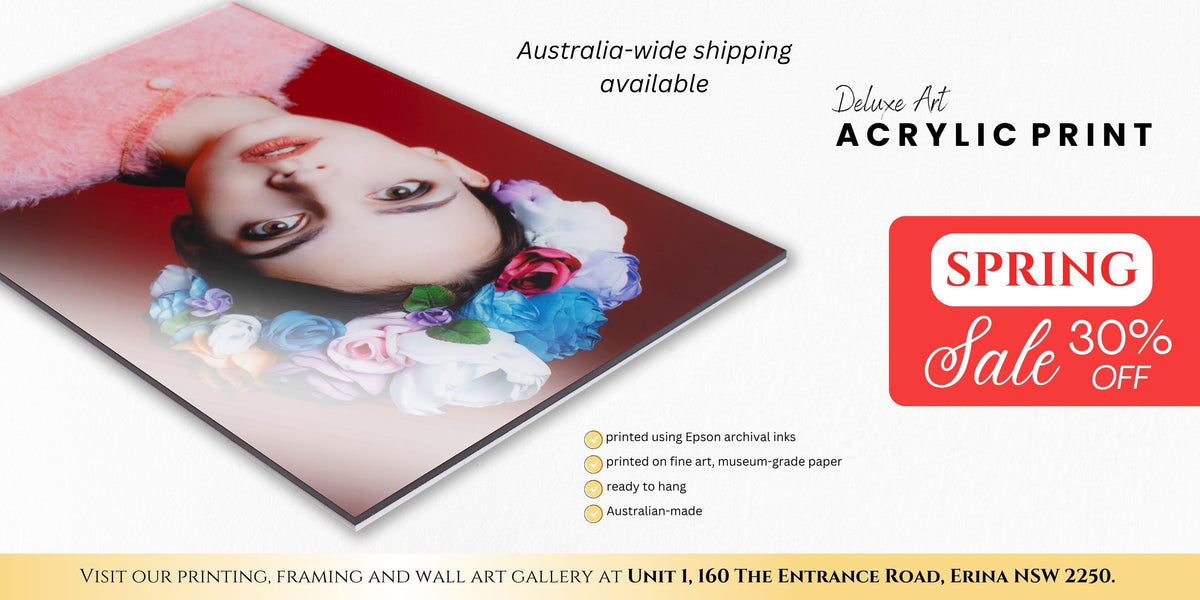 Deluxe Art Acrylic Print Winter Sale 30% Off
