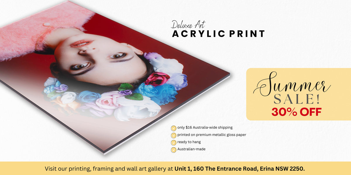 Deluxe Art Acrylic Print Winter Sale 30% Off