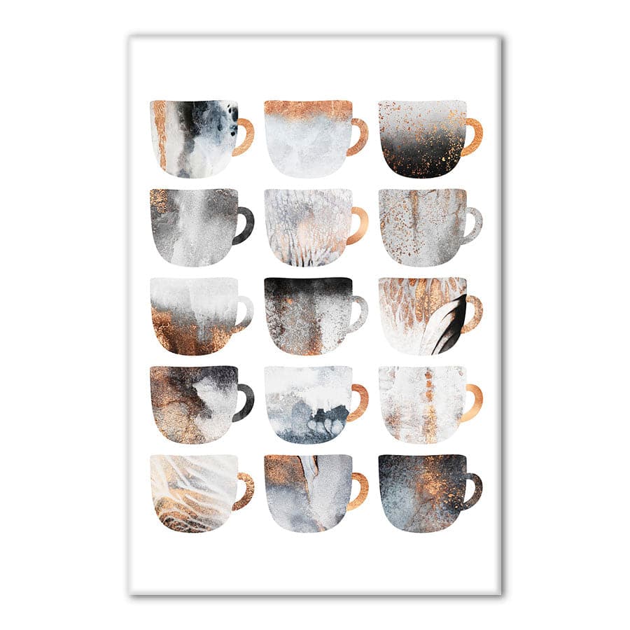Dreamy Coffee Cups by Elisabeth Fredriksson