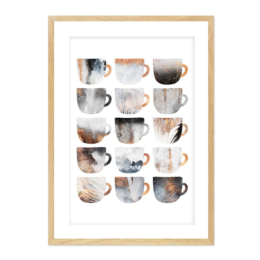 Dreamy Coffee Cups by Elisabeth Fredriksson