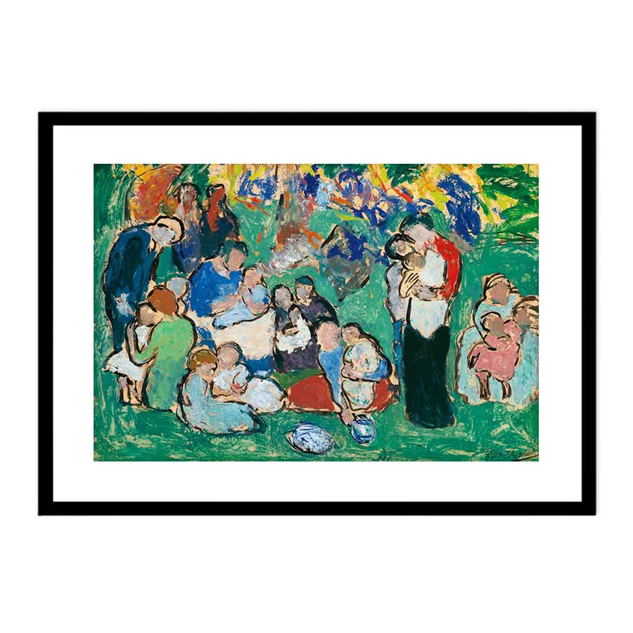 Enfants dans le jardin du Luxembourg by Pablo Picasso