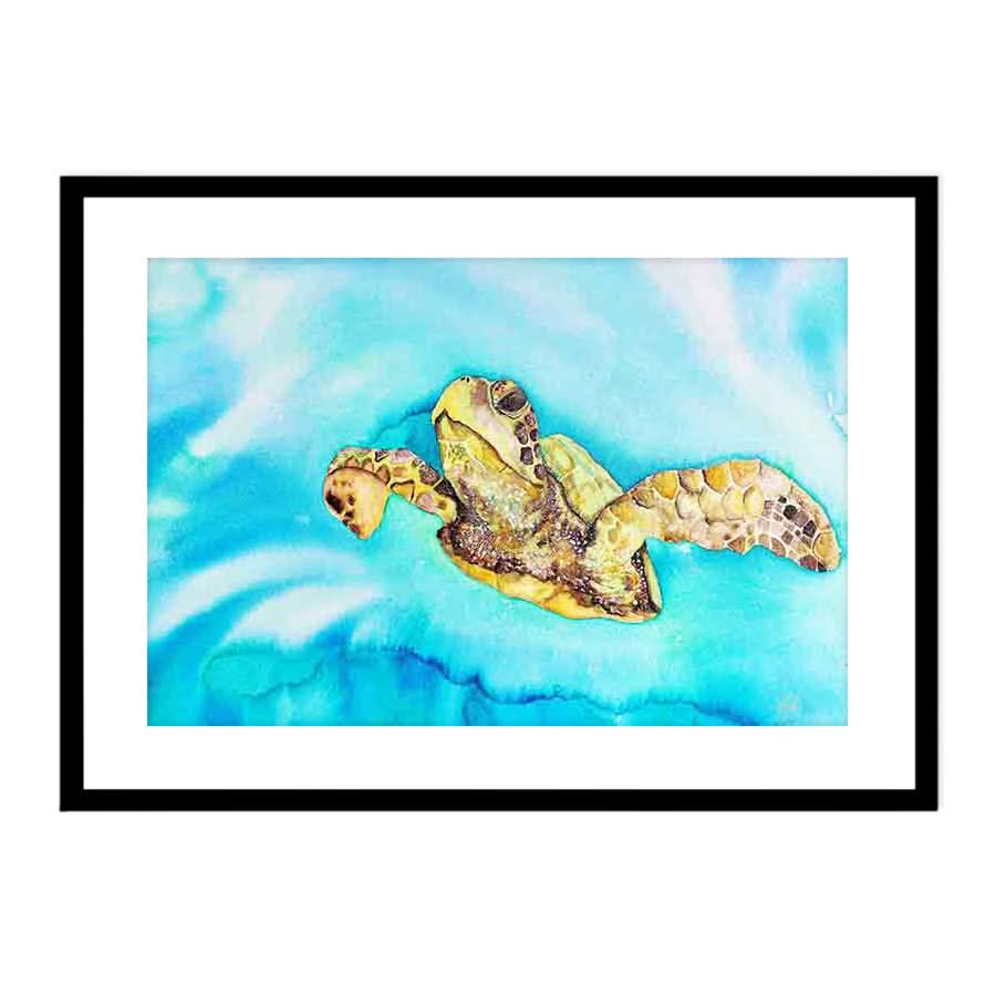 Green Sea Turtle by Mia McLean