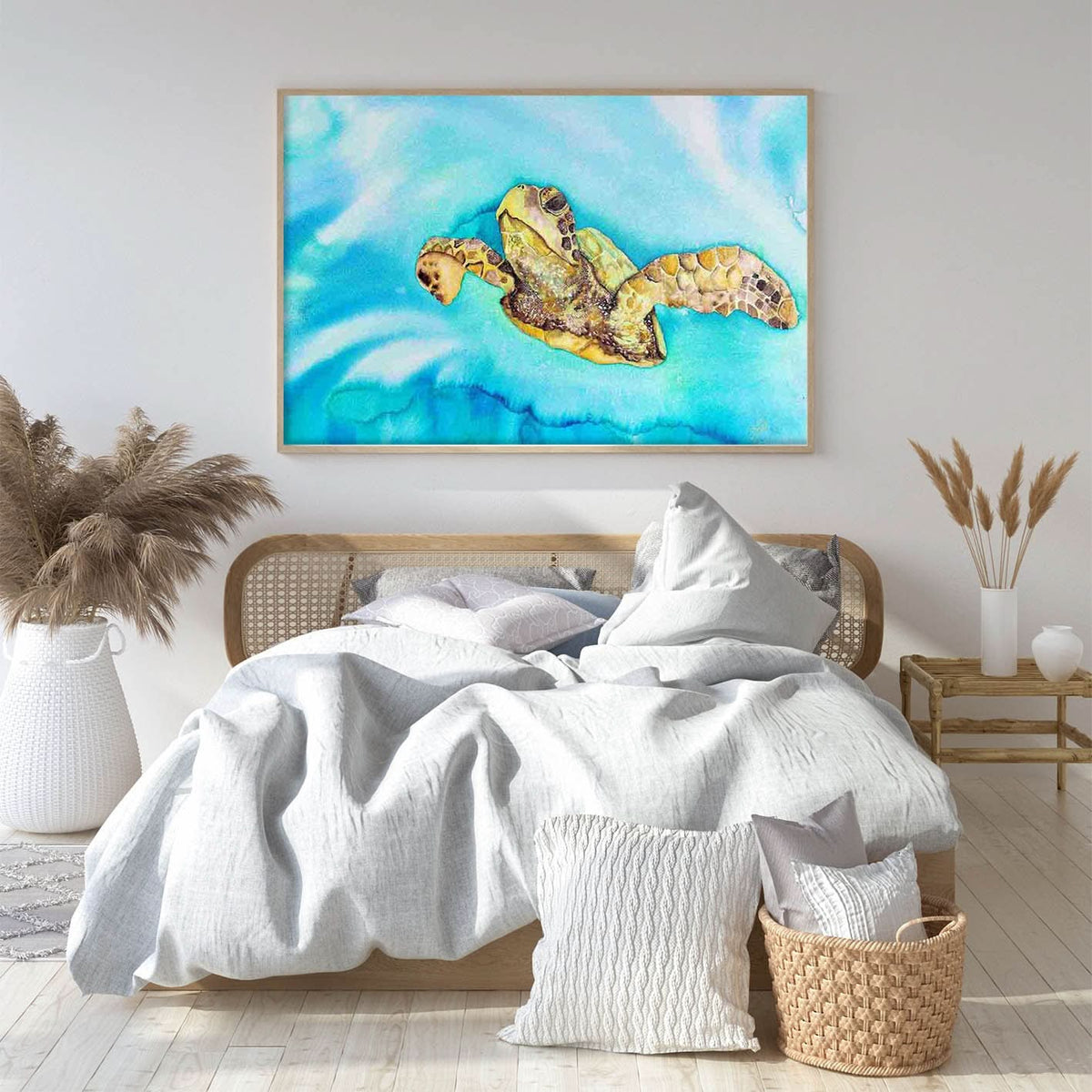 Green Sea Turtle by Mia McLean