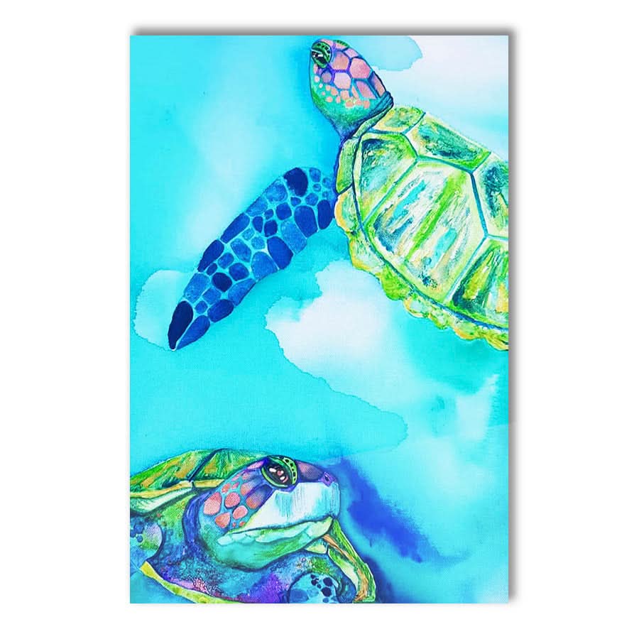 Jade Turtles by Mia McLean