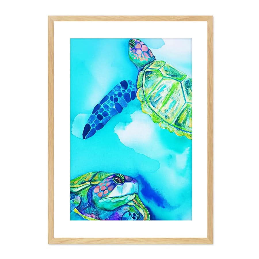 Jade Turtles by Mia McLean