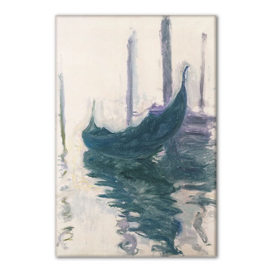 Gondola in Venice, 1908 by Claude Monet