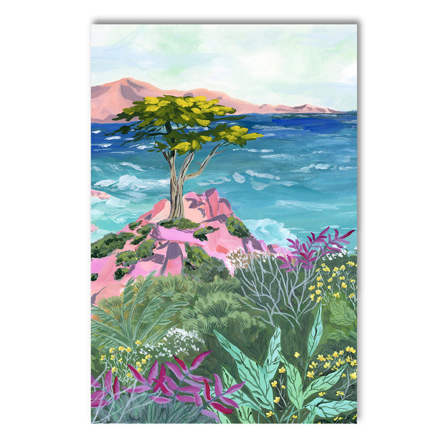 Lone Cypress by Sarah Gesek