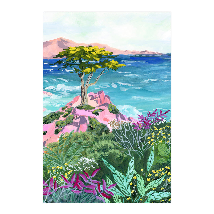 Lone Cypress by Sarah Gesek
